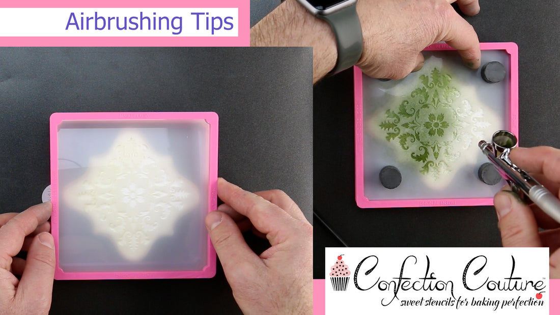 Confection Couture's Cookie Airbrushing Tips