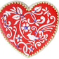 Be My Valentine Heart Shaped Cookie Stencil Set by Designer Stencils