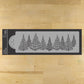 Pine Trees Cake Stencil Side by Designer Stencils