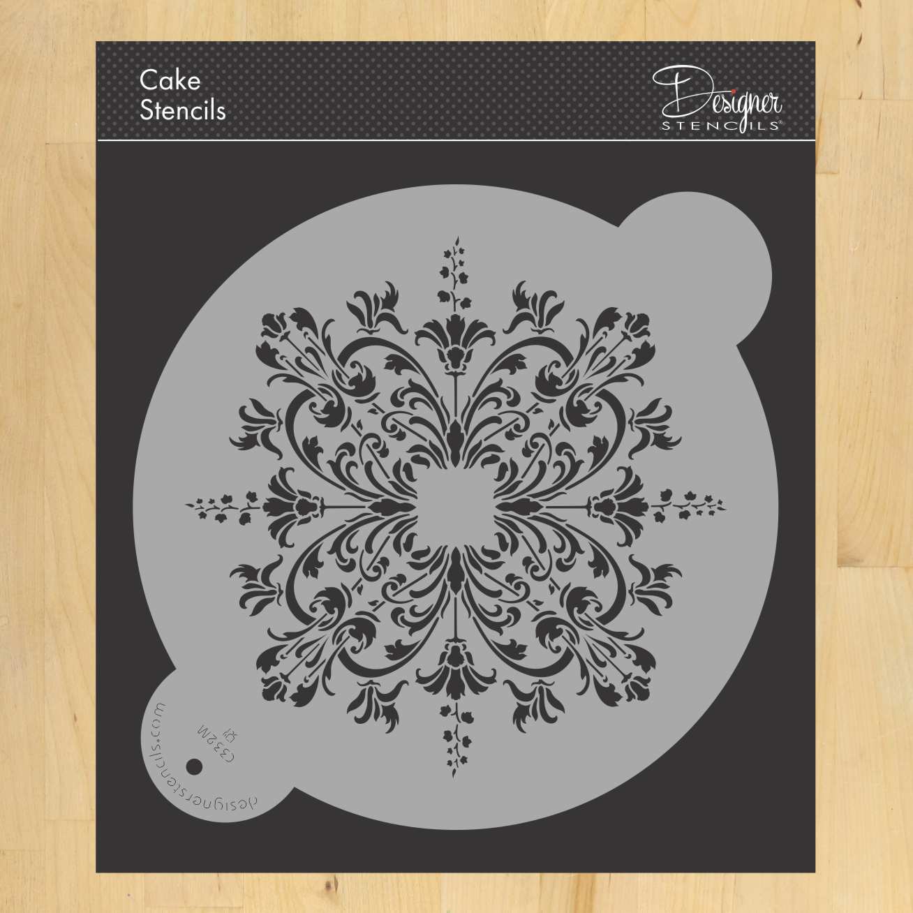 Round Stencil Top for Pies and Turkey Cakes – Confection Couture Stencils