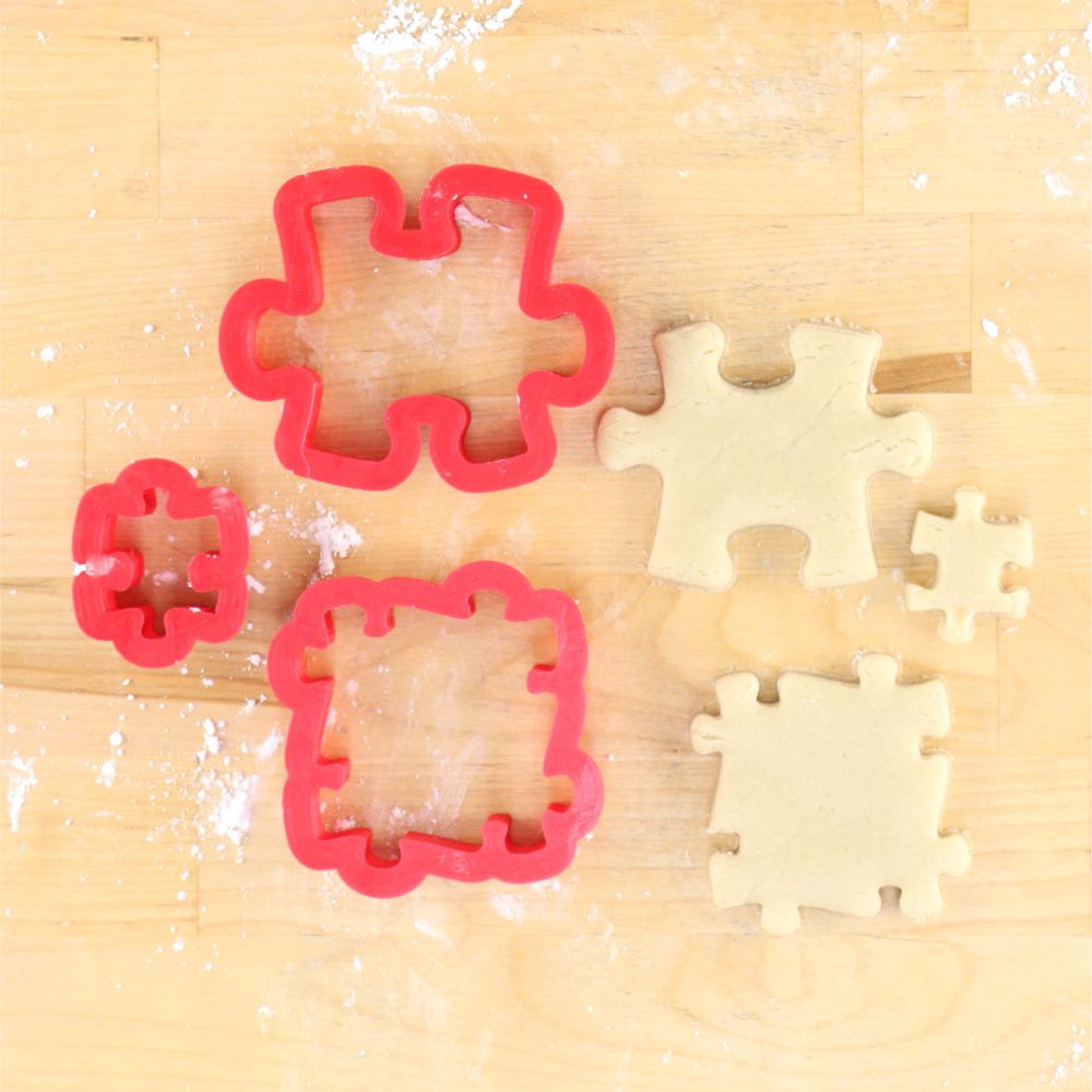 Puzzle Cookie Cutters – Confection Couture Stencils