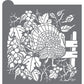 Woodland Turkey Prettier Plaques Background Cookie Stencil