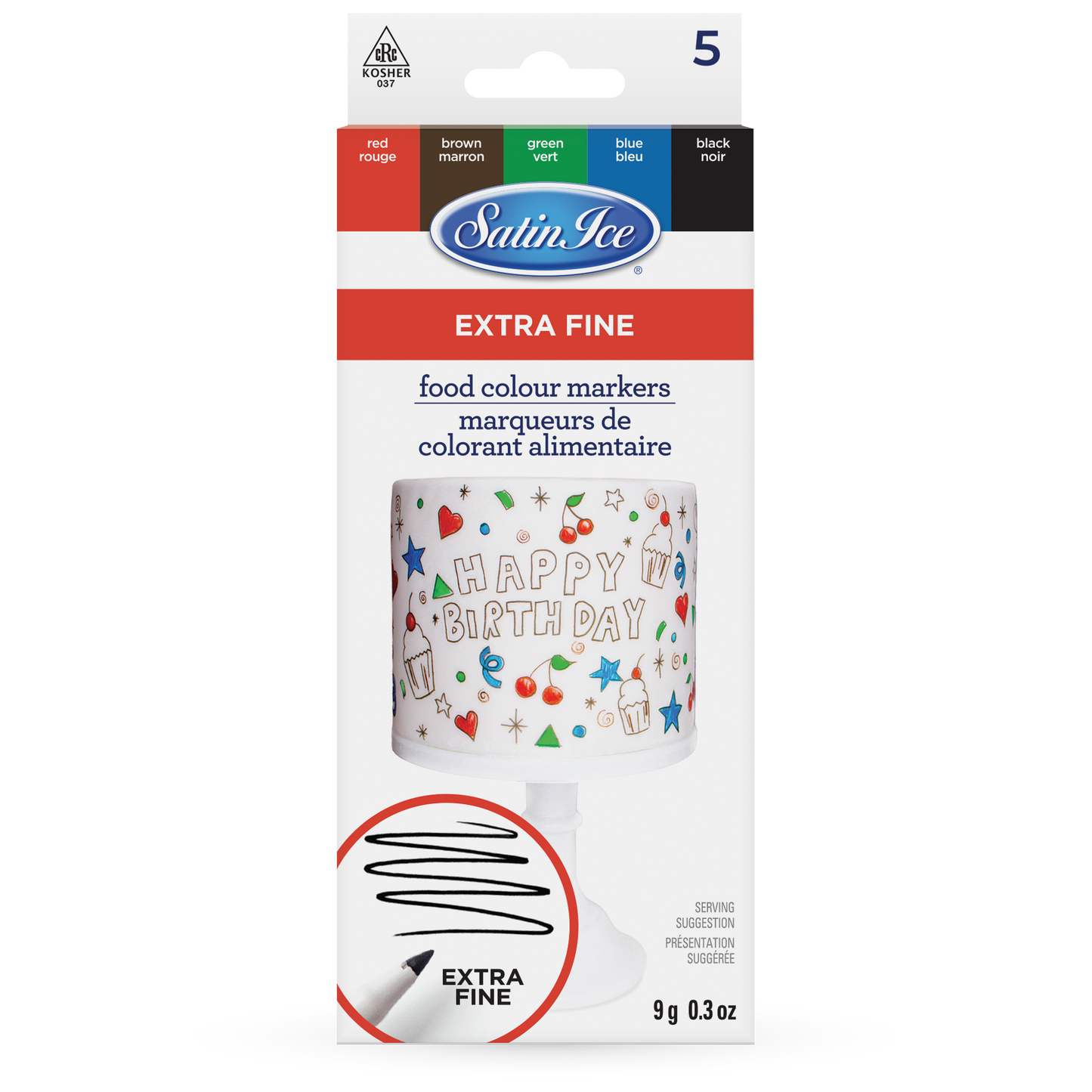 Satin Ice Food Color Markers