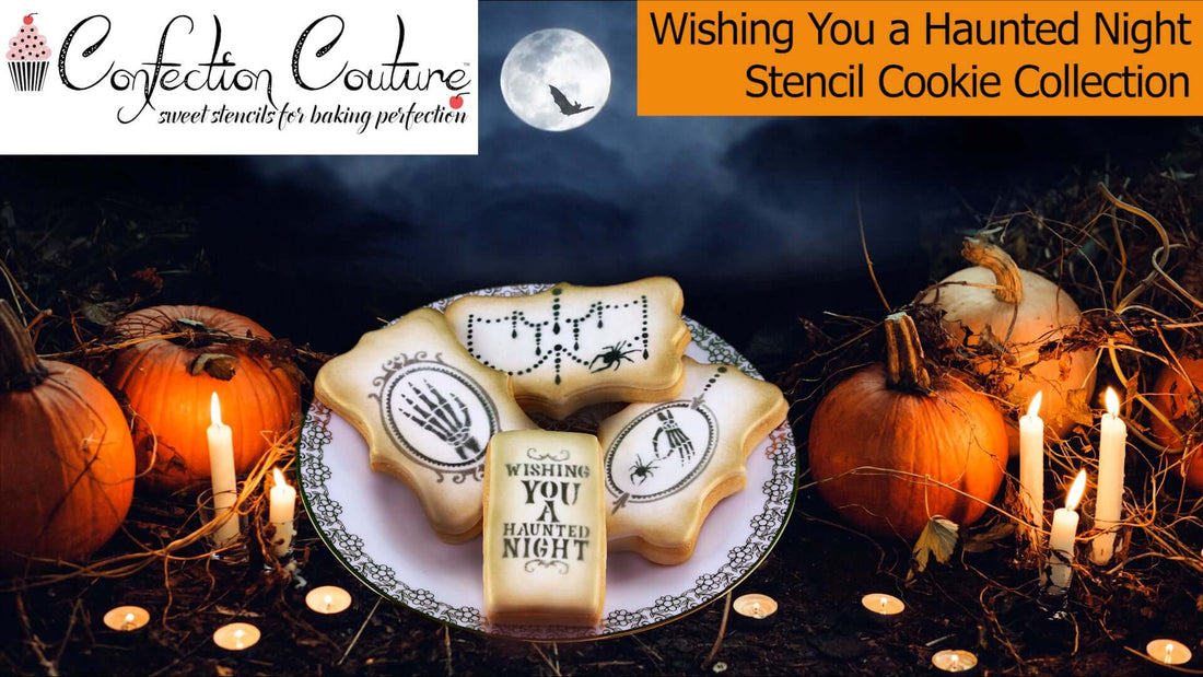 Wishing You a Haunted Night Stencil Cookie Collection