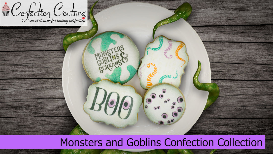 Monsters and Goblins Cookie Confection Collection from Confection Couture