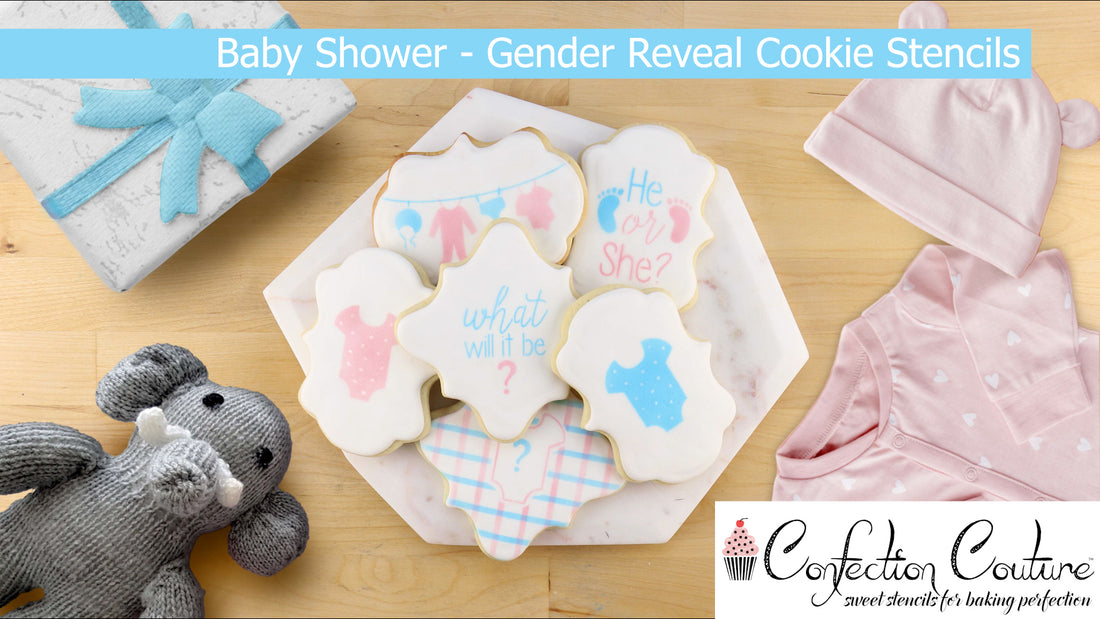 Confection Couture’s Baby Shower / Gender Reveal Confection Collection