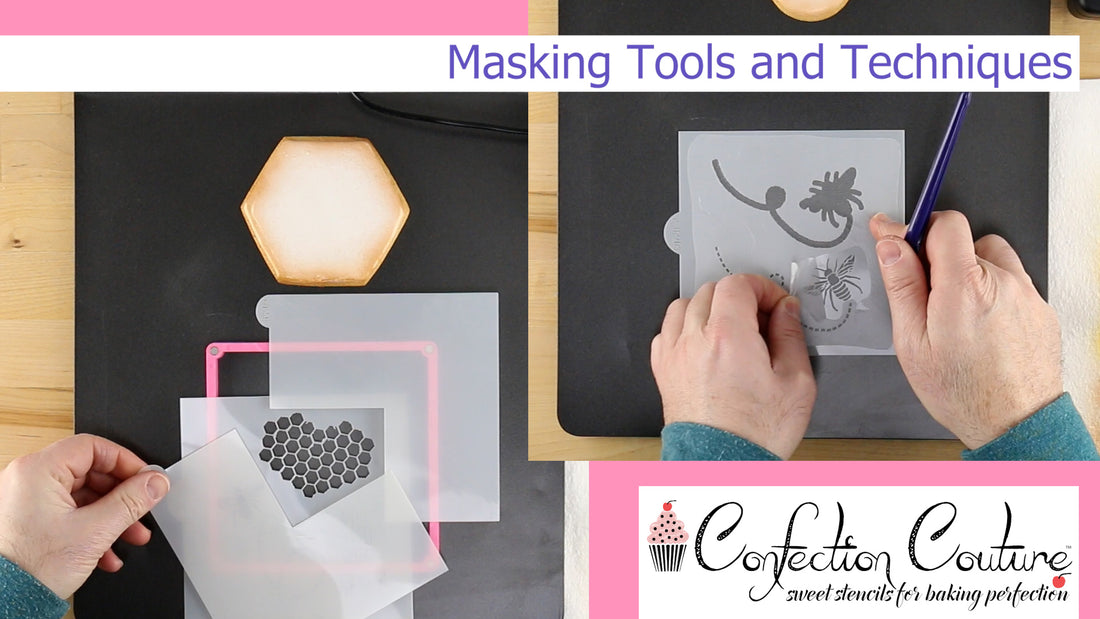 Master Airbrush Masking Techniques with Confection Couture – Confection  Couture Stencils