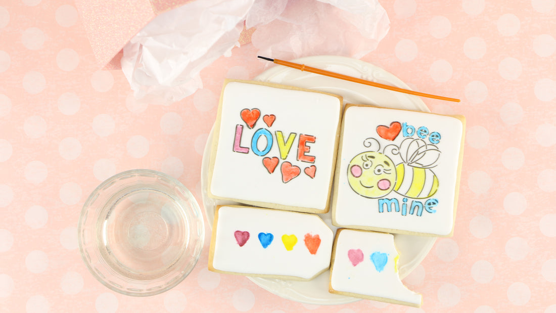 How to make PYO Valentines Cookie Goodie Bags