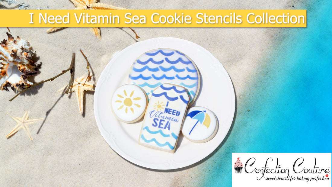 How to Decorate Beach Day Cookies