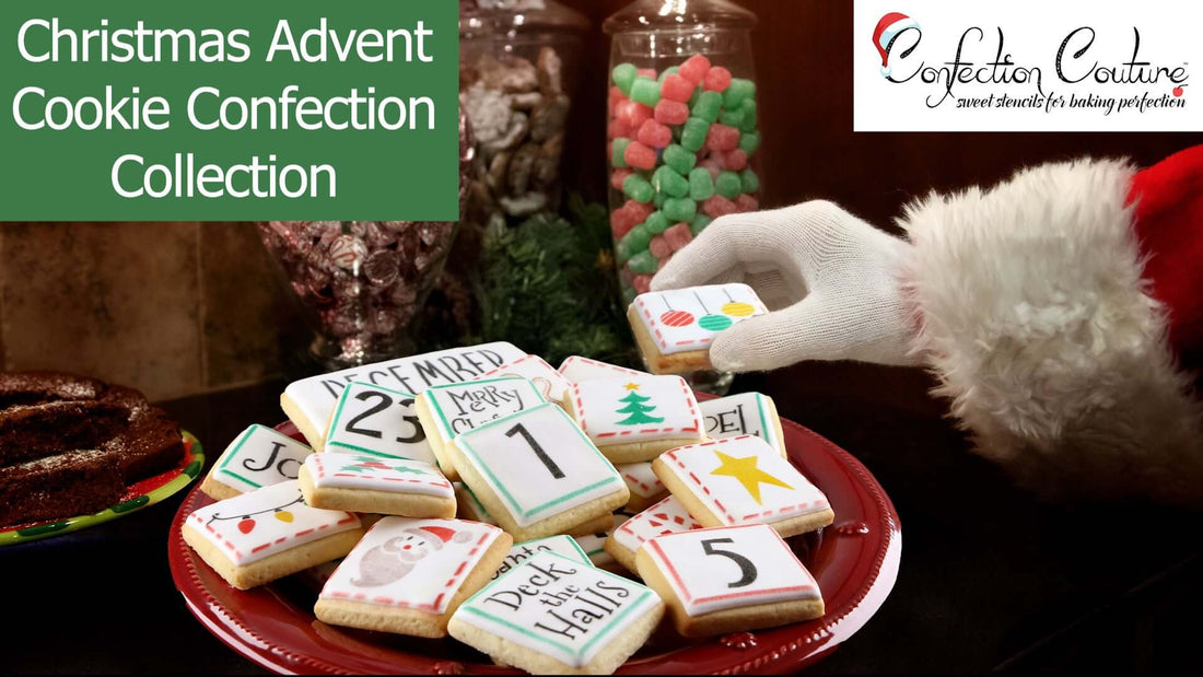 Christmas Advent Calendar Confection Collection by Confection Couture