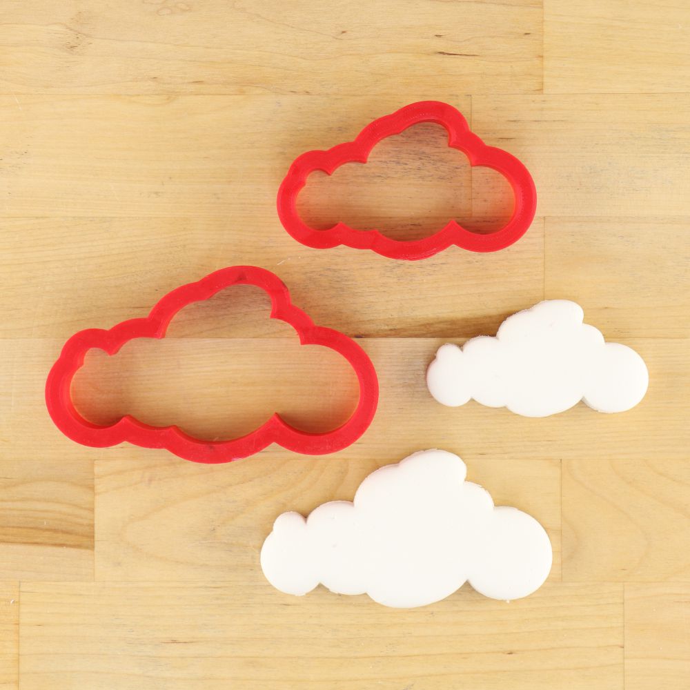 Cloud Shape Cookie Cutter | Cloud Shape Cookies – Confection Couture ...