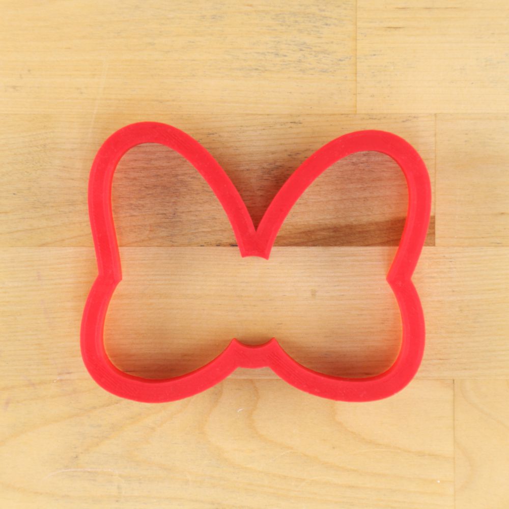 Large Bow Cookie Cutter for Minnie Mouse Cookies
