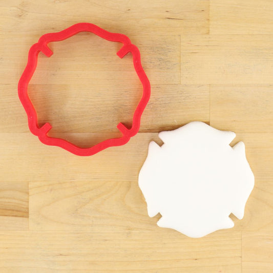 Firefighters Badge Cookie Cutter