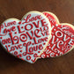 Love Saying Cookie Stencil by Designer Stencils