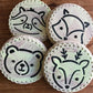 Baby Woodland Animals Round Cookie Stencil Set by Designer Stencils