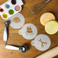 Upsherin Symbols Round Cookie Stencil Set Designer Stencils