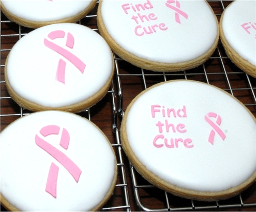 Find the Cure Round Cookies