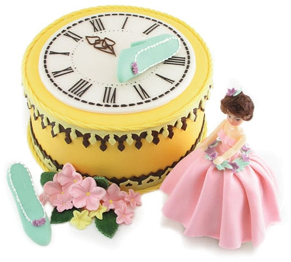 Clock Stencil for Cake Tops by Designer Stencils - Confection Couture ...