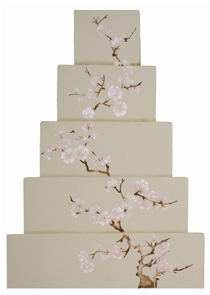 Blooming Cherry Tree Cake Stencil Sets by Designer Stencils Cake