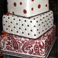 cake decorated with Paisley Cake Stencil Side by Designer Stencils