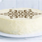 Crystal Snowflakes Cake Stencil Top Duos by Designer Stencils