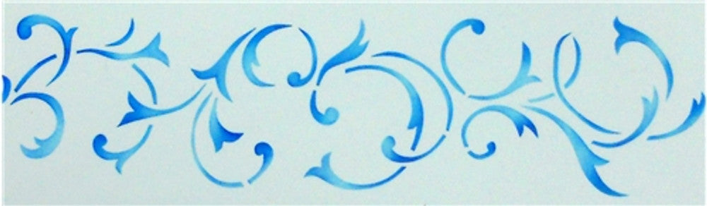 Cake Decorating Stencil: French Swirl - Confection Couture Stencils