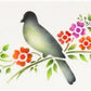 Love Birds Cake Stencil Side by Designer Stencils Fondant