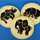 Safari Animals Round Cookie Stencil Set by Designer Stencils Cookies