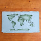 World Map Cake Stencil by Designer Stencils