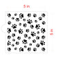 Mini Dog Paws Cookie Stencil by Designer Stencils