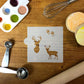 Deer Buck Cookie Stencil by Designer Stencils