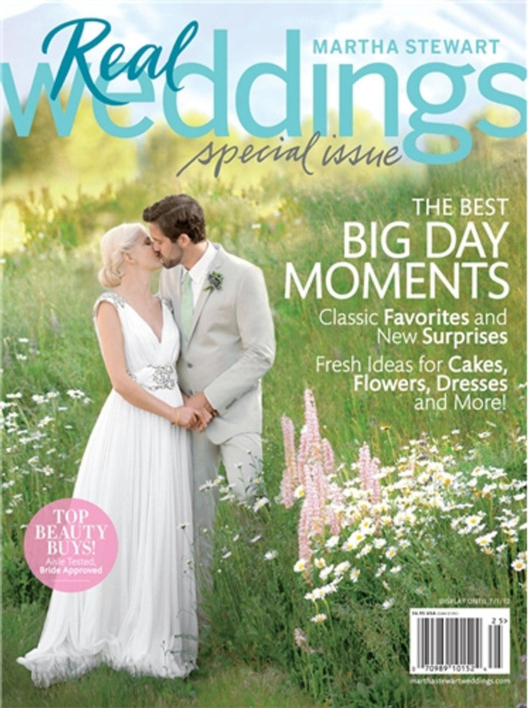 Martha Stewart Weddings Magazine Cover