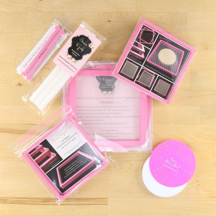 Essential Stencil Genie Kit for Cookie Decorating Confection Couture Stencils