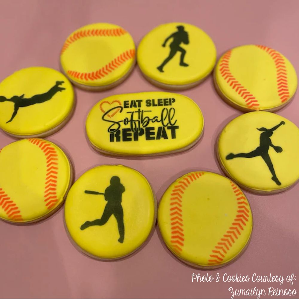Softball Cookie Stencil Bundles