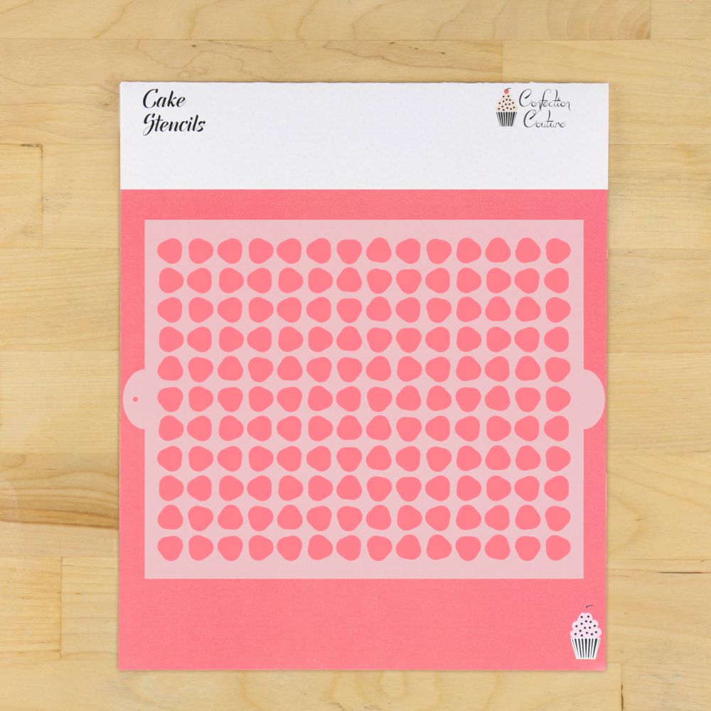 Marquee Dots Cake Side Stencil