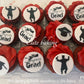 Graduation Cookies using Graduation Cookie Stencils decorated by Elite Baking