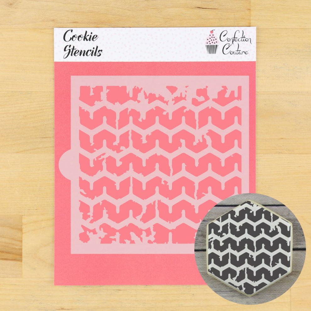 Tire Tread Stencil for Cookies Confection Couture Stencils