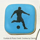 Soccer Players Cookie Stencil