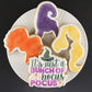 Hocus Pocus Movie Decorated Cookies using Halloween Stencils