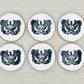 army warrant officer cookies using royal icing and cookie stencils