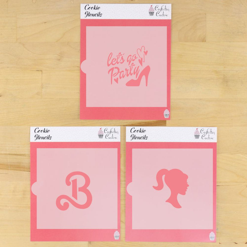 Barbie stencil set Clearance