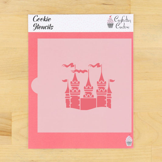 Princess Castle Cookie Stencil