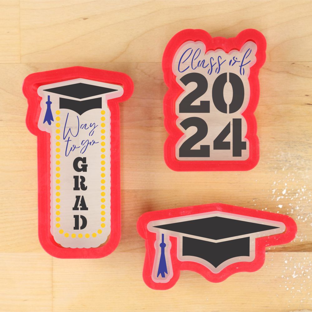 graduation cookie stencils and graduation cookie cutters