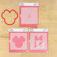 Cookie Stencils and Cookie Cutter for Minnie Mouse Cookies