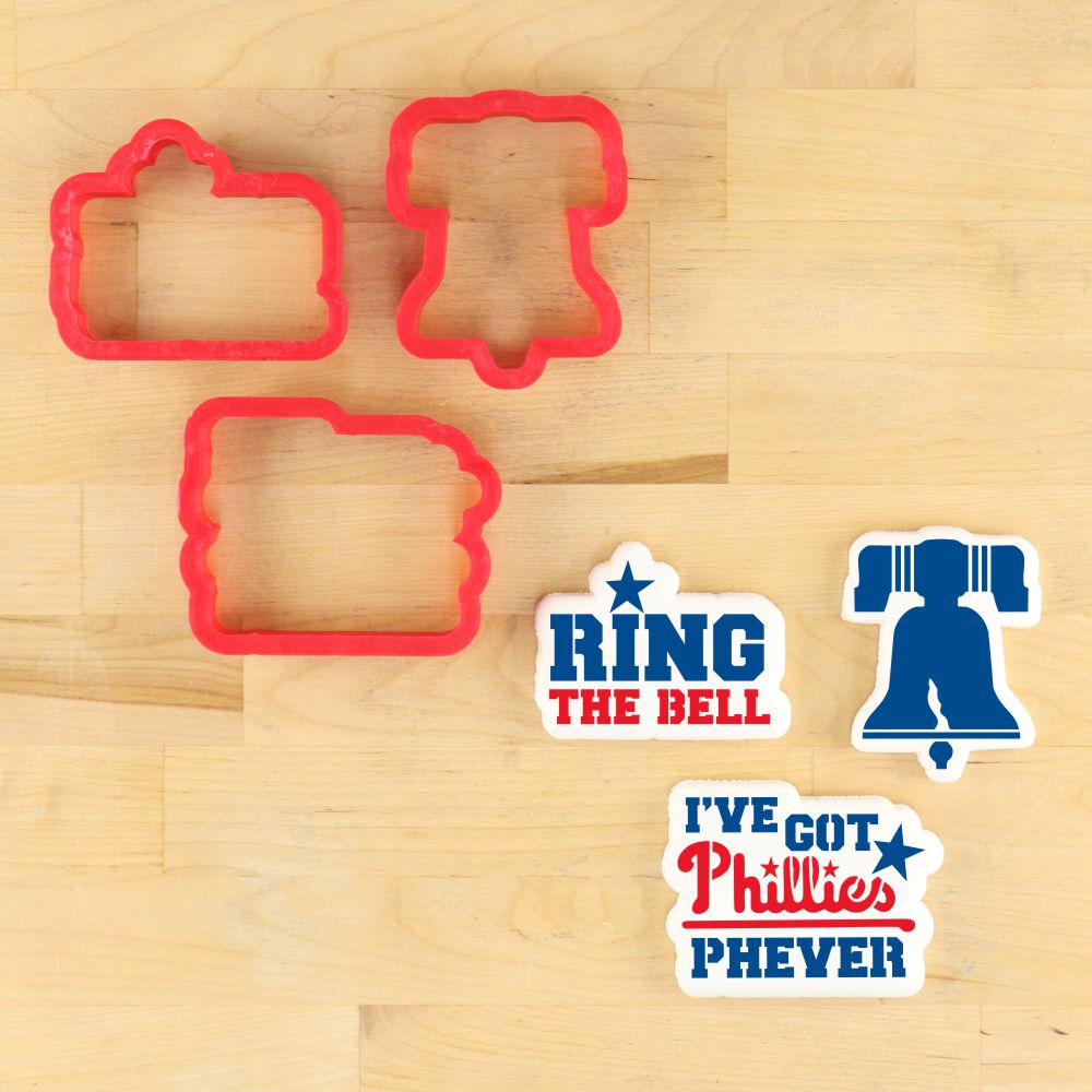 Ring The Bell Baseball Cookie Stencil Set