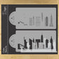 New York City Detailed Skyline Cake Stencil Side by Designer Stencils