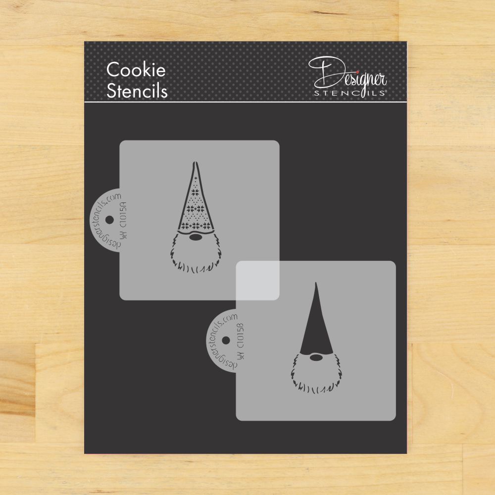 Gnome Cookie Stencil Set by Designer Stencils