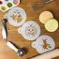 Halloween Round Cookie Stencil Sets by Designer Stencils