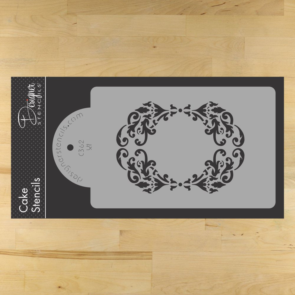5 Tiered Lace Stencil Set for Decorating Wedding Cakes - Confection ...