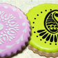 Mehndi Round Cookie Stencil Set by Designer Stencils